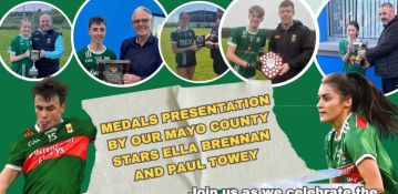 Underage Medal Presentation- Charlestown GAA/LGFA
